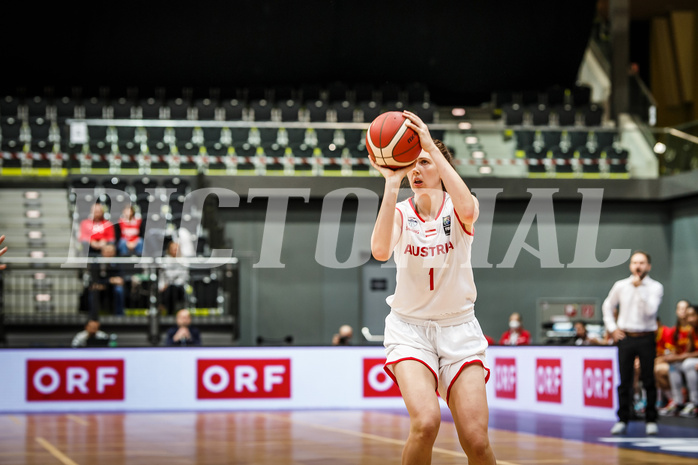 Basketball, FIBA Women´s Eurobasket Qualifiers 2023, , Österreich, Montenegro, Sarah Sagerer (1)