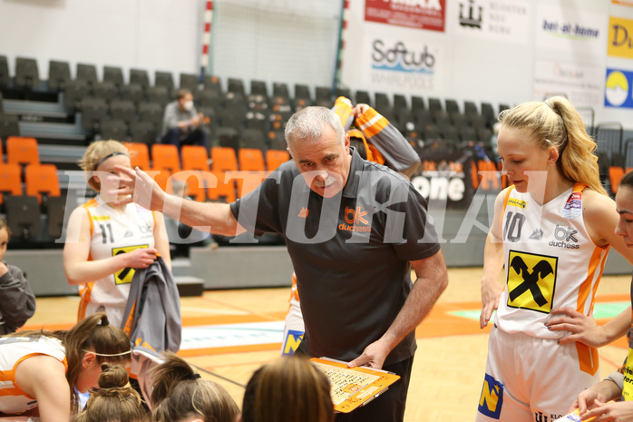 Basketball Damen Superliga 2021/22, Halbfinale Spiel 1 BK Duchess Klosterneuburg vs. DBB LZ OÖ