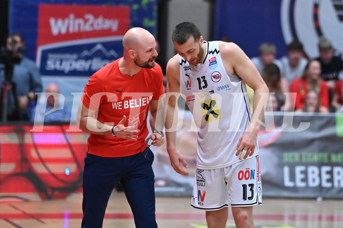 Basketball Superliga 2024/25, Playoff, Viertelfinale Spiel 3, Flyers Wels vs BBC Nord Dragonz,