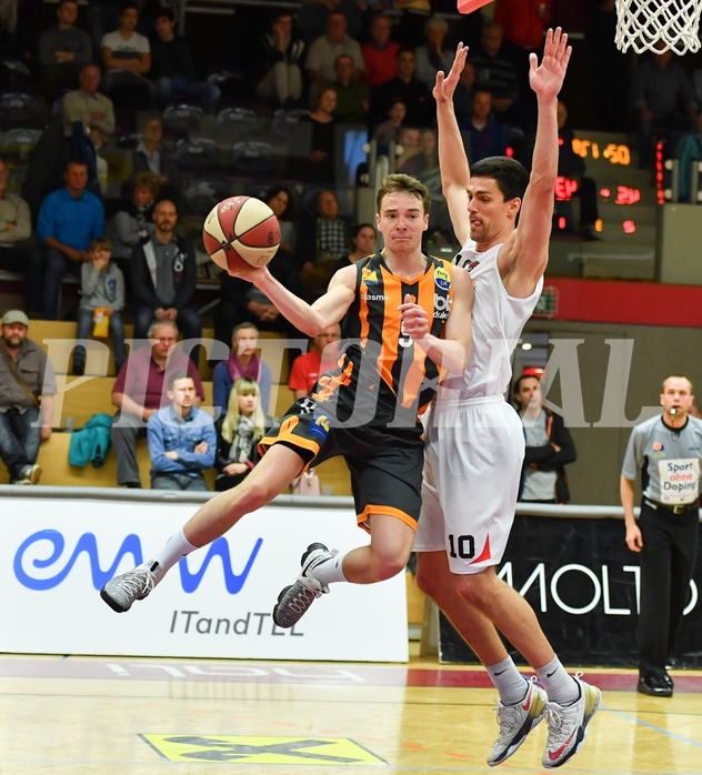 Basketball ABL 2016/17 Grunddurchgang 31. Runde WBC Wels vs Dukes Klosterneuburg