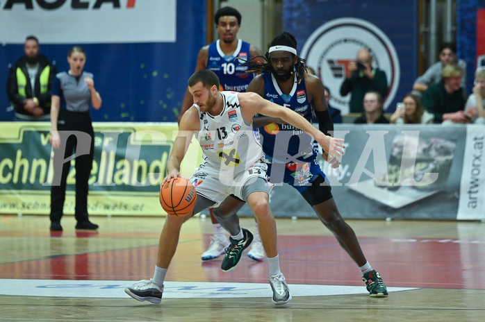 Basketball, Superliga 2024/25, Grunddurchgang 12.Runde, Flyers Wels vs. Oberwart Gunners,