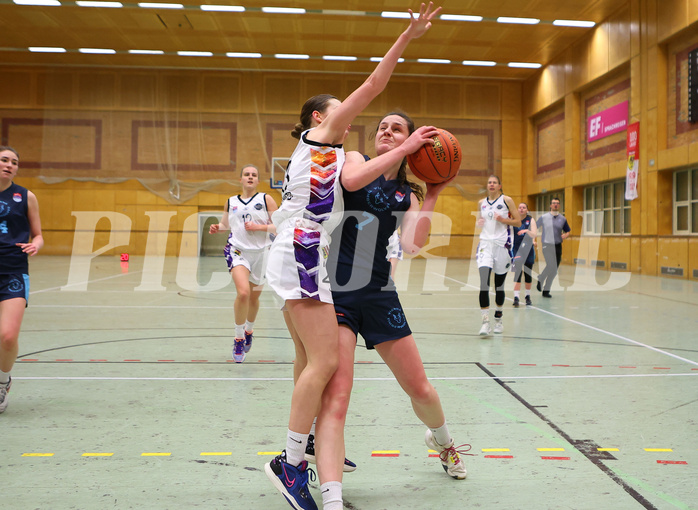 Basketball Damen Superliga 2022/23, Grunddurchgang 1.Runde Vienna United vs. D.C. Timberwolves


