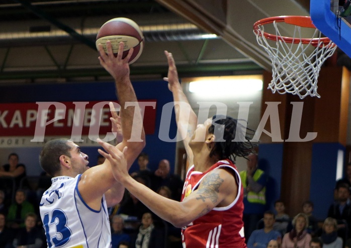 Basketball ABL 2016/17 Grunddurchgang 14. Runde Kapfenberg Bulls vs BC Vienna