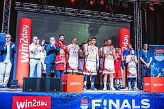 Basketball, Win2Day Superliga 2022/23, Playoff, Finale Spiel 4, BC Vienna, Gmunden Swans, 