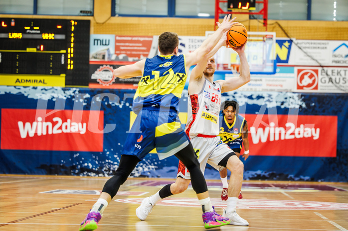 Basketball, Basketball Austria Cup 2023/24, Semifinale, Traiskirchen Lions, UBSC Graz, Edgars Lasenbergs (25)