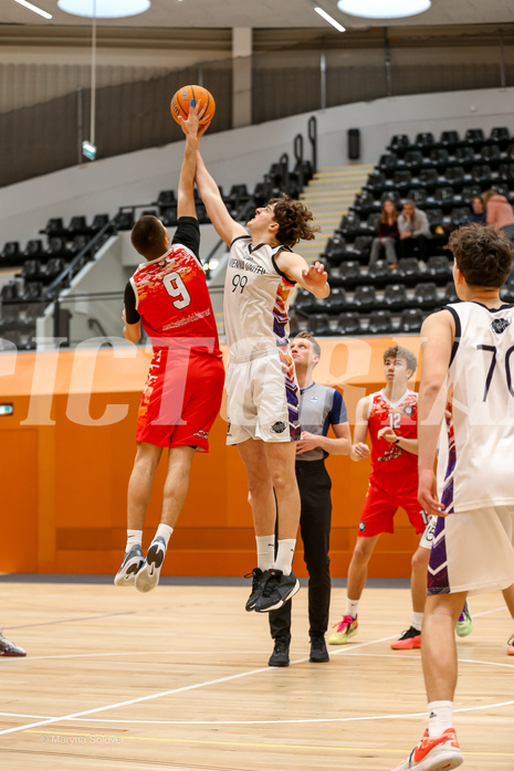 11.01.2025 Österreichischer Basketballverband 2024/25, SLMU19, Vienna United vs BC Vienna