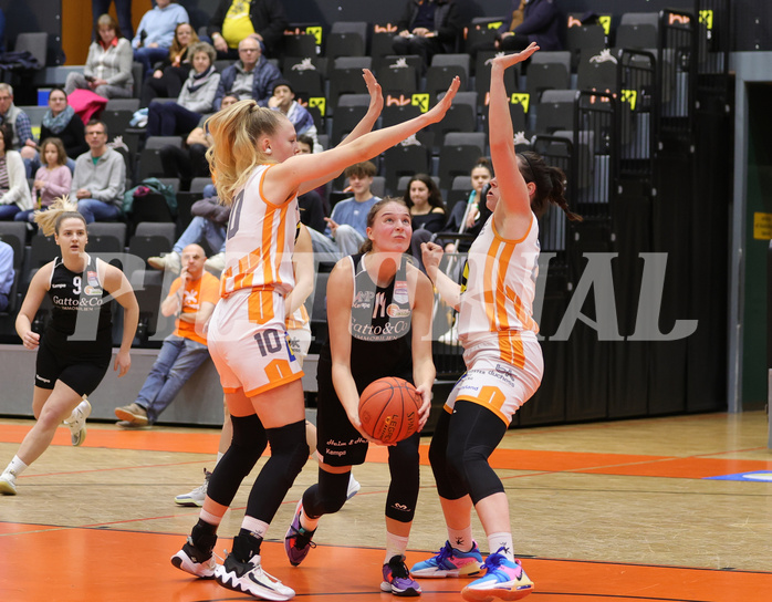 Basketball Damen Superliga 2022/23, Playoff, Semifinale Spiel 1 BK Duchess Klosterneuburg vs. Basket Flames