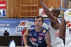 Basketball ABL 2015/16 Grunddurchgang 19.Runde  Oberwart Gunners vs  Kapfenberg Bulls