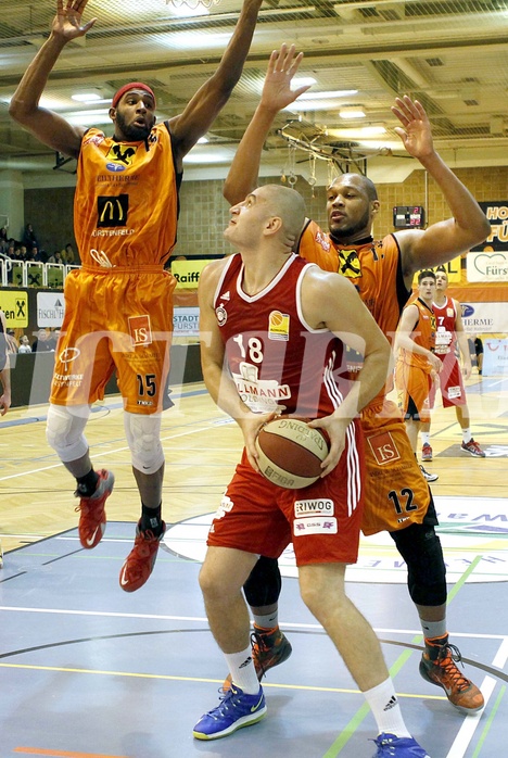 Basketball ABL 2015/16 Grunddurchgang 13.Runde  Fürstenfeld Panthers vs BC Vienna