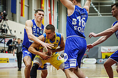 Basketball, Admiral Basketball Superliga 2019/20, Grunddurchgang 15.Runde, St. Pölten, Oberwart Gunners, Philip Jalalpoor (5)