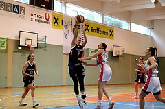 10.10.2021, Basketball Damen Superliga 2021/22, Grunddurchgang 2.Runde,  
UBSC-DBBC Graz vs. Vienna United 