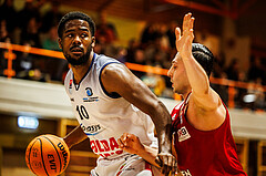 Basketball, win2day Basketball Superliga 2023/224, Grunddurchgang Runde 22, BBC Nord Dragonz, BC Vienna, Austen Awosika (10)