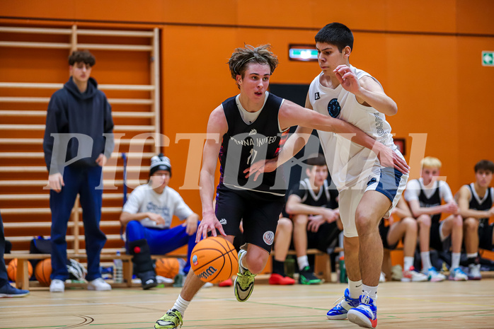 23.10.2024 Österreichischer Basketballverband 2024/25, SLMU19, Vienna Timberwolves vs. Vienna United
