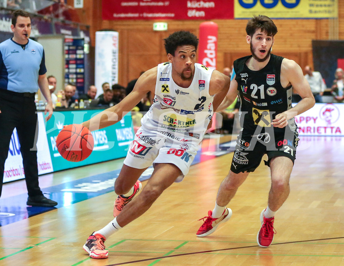 Basketball Superliga 2022/23, Playoff, Semifinale Spiel 3 Gmunden Swans vs. Flyers Wels


