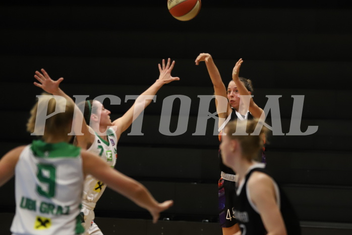 04.12.2021, Basketball Damen Superliga 2021/22, Grunddurchgang 6.Runde,  UBI Graz vs. Vienna United