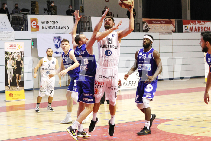 Basketball CUP 2020/21 Viertelfinale Jennersdorf Blackbirds vs Oberwart Gunners