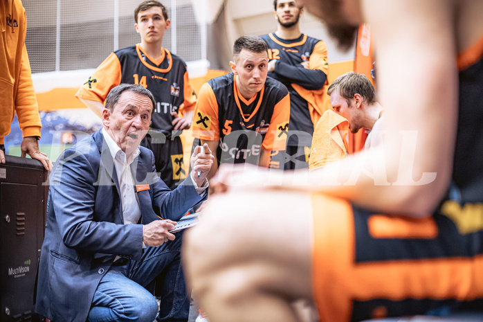 Basketball, Win2Day Superliga 2022/23, 3. Qualifikationsrunde, Vienna Timberwolves, Fürstenfeld Panthers, Peter Stahl (Head Coach) Basketball, Win2Day Superliga 2022/23, 3. Qualifikationsrunde, Vienna Timberwolves, Fürstenfeld Panthers, Peter Stahl (Head Coach)