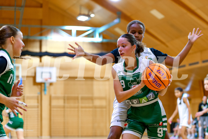 07.12.2024 Österreichischer Basketballverband 2024/25, SLWU14, Basket Flames UNION vs. UBI Graz

