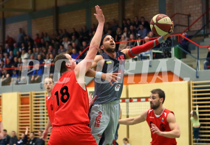 Basketball 2.Bundesliga 2016/17, Semifinale Spiel 1 Mistelbach Mustangs vs. Villach Raiders