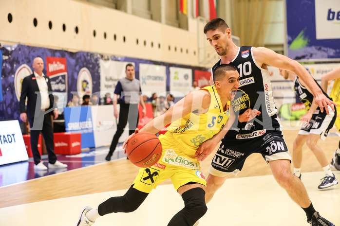Basketball Superliga 2022/23, 8.Plazierungsrunde SKN St.Pölten vs. Gmunden Swans