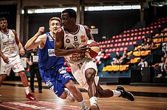 Basketball, ABL 2017/18, Grunddurchgang 36.Runde, BC Vienna, Oberwart Gunners, Reger Dowell (8)