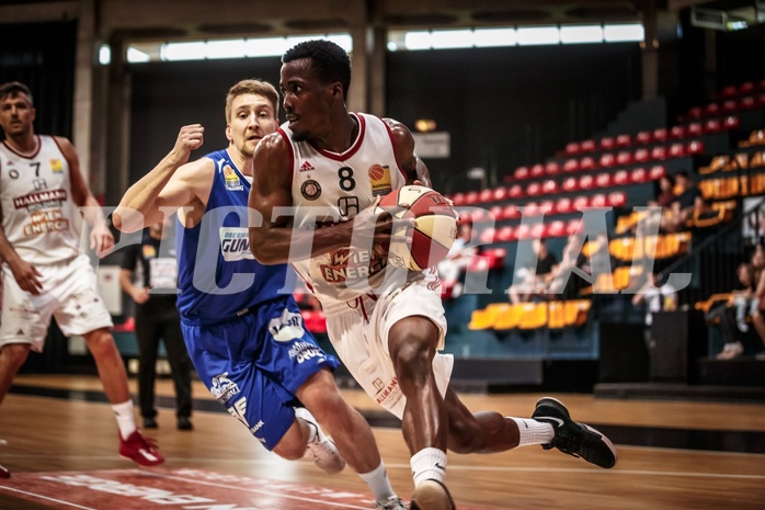 Basketball, ABL 2017/18, Grunddurchgang 36.Runde, BC Vienna, Oberwart Gunners, Reger Dowell (8)