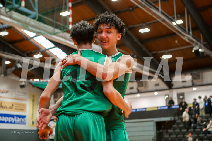 29.03.2025 Österreichischer Basketballverband 2024/25, SLMU16, Basket Dukes vs. KOS Celovec 29.03.2025 Österreichischer Basketballverband 2024/25, SLMU16, Basket Dukes vs. KOS Celovec