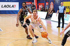 Basketball Superliaga 2024/25, Grunddurchgang 22.Runde Traiskirchen Lions vs. Flyers Wels


