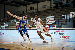 Basketball, bet-at-home Basketball Superliga 2020/21, Platzierungsrunde, 1. Runde, Oberwart Gunners, Gmunden Swans, Quincy Diggs (13)