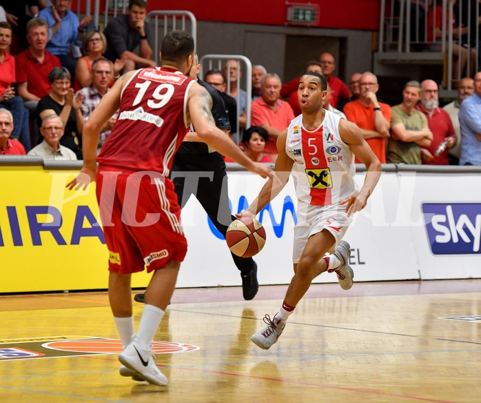 Basketball ABL 2017/18 PlayOff VF1 Flyers Wels vs BC Vienna