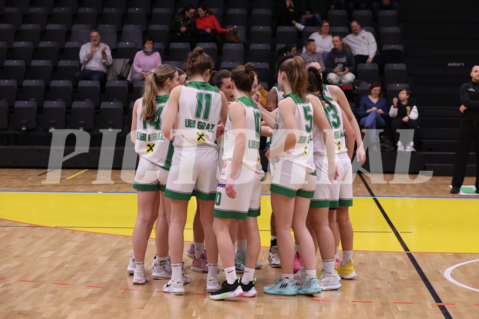 25.02.2023, Graz, Raiffeisen Sportpark, Basketball Damen Superliga 2022/23, Grunddurchgang 14.Runde, UBI Holding Graz - Vienna Timberwolves,  