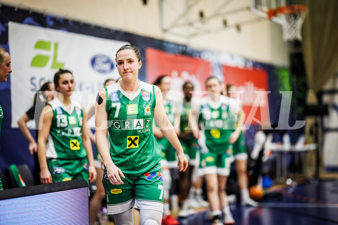 Basketball, Win2Day Basketball Damen Superliga 2023/24, Playoff, Finale Spiel 3, SKN St. Pölten, UBI Graz, 