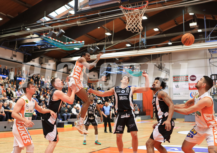 Basketball Superliga 2023/24, Playoff, Viertelfinale Spiel 3 Klosterneuburg Dukes vs. Kapfenberg Bulls


