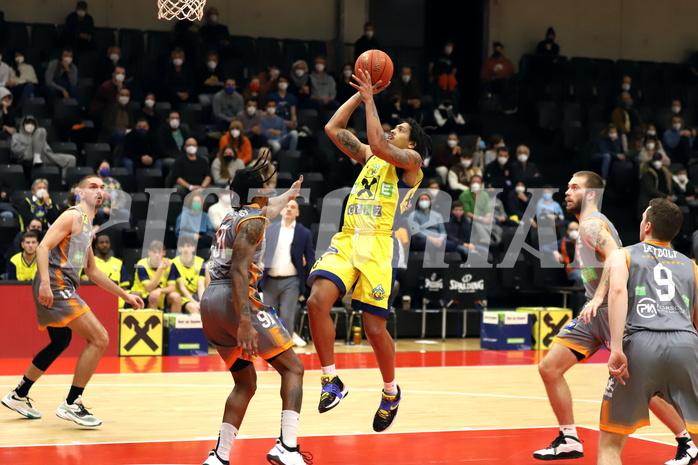 Basketball Superliga 2021/22, Grunddurchgang 11.Runde UBSC Graz vs. BK IMMOunited Dukes