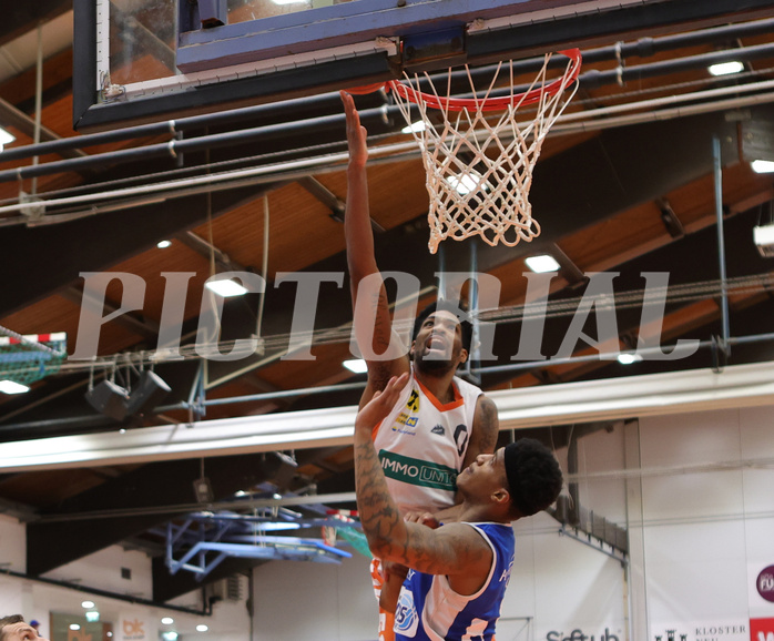 Basketball Superliga 2022/23, 4. Plazierungsrunde Klosterneuburg Dukes vs. Oberwart Gunners


