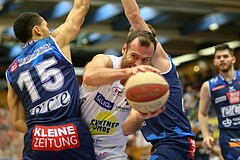 Basketball ABL 2017/18, Grunddurchgang 17.Runde Gmunden Swans vs. Kapfenberg Bulls
