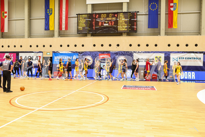 Basketball Damen Superliga 2023/24, Grunddurchgang 9.Runde SKN St. Pölten vs. Vienna United
