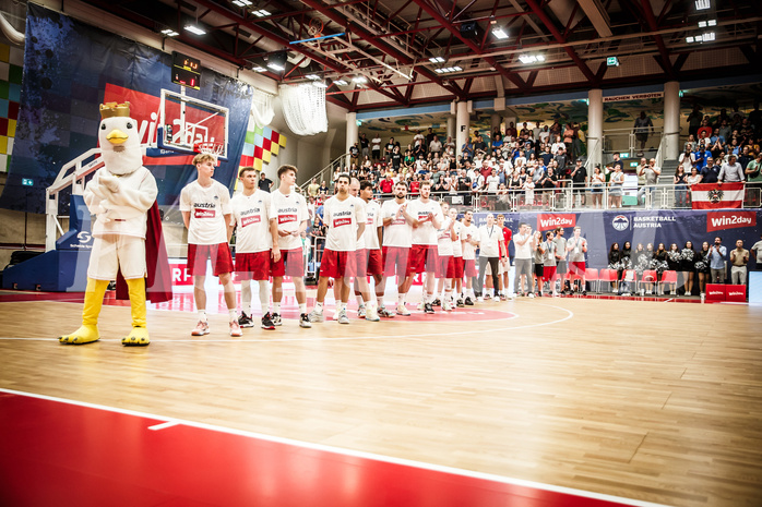 Basketball, FIBA EuroBasket 2025 Qualifiers , , AUSTRIA, IRELAND, Team AUSTRIA