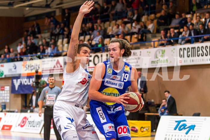 Basketball ABL 2015/16 Grunddurchgang 3.Runde Oberwart Gunners vs. Gmunden Swans