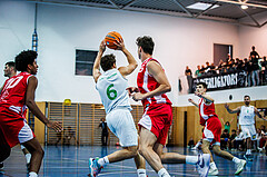 Basketball, Basketball Zweite Liga 2024/25, Grunddurchgang 1.Runde, Deutsch Wagram Alligators, Upper Austrian Ballers, Ognjen Drljaca (6)