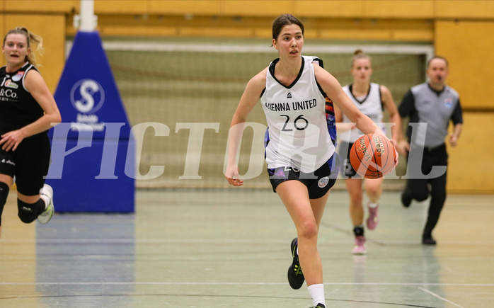 Basketball Damen Superliga 2022/23, Grunddurchgang 6.Runde Vienna United vs. Basket Flames