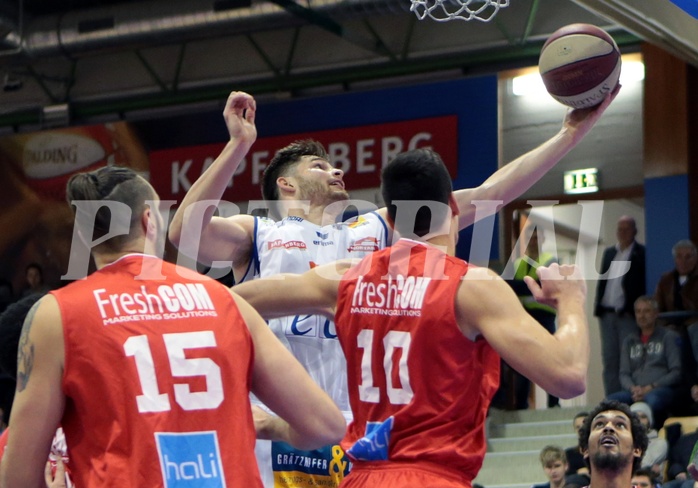 08.12.2016 Basketball ABL 2016/17 Grunddurchgang 12.Runde Kapfenberg bulls vs WBC Wels
