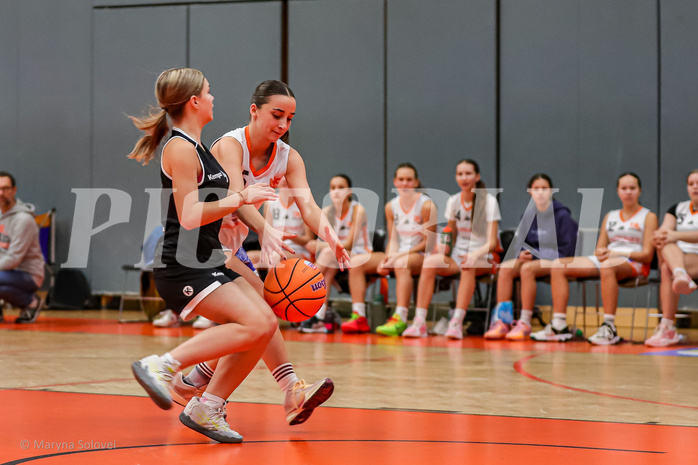 16.11.2024 Österreichischer Basketballverband 2024/25, SLWU16, Basket Duchess vs. Basket Flames UNION
