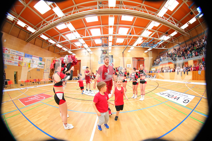 Basketball Zweite Liga 2023/24, Playoff, Finale Spiel 3 Mistelbach Mustangs vs. Union Deutsch Wagram