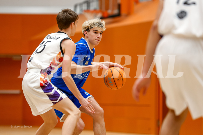 19.01.2025 Österreichischer Basketballverband 2024/25, SLMU19, SU Döbling vs. BBU Salzburg