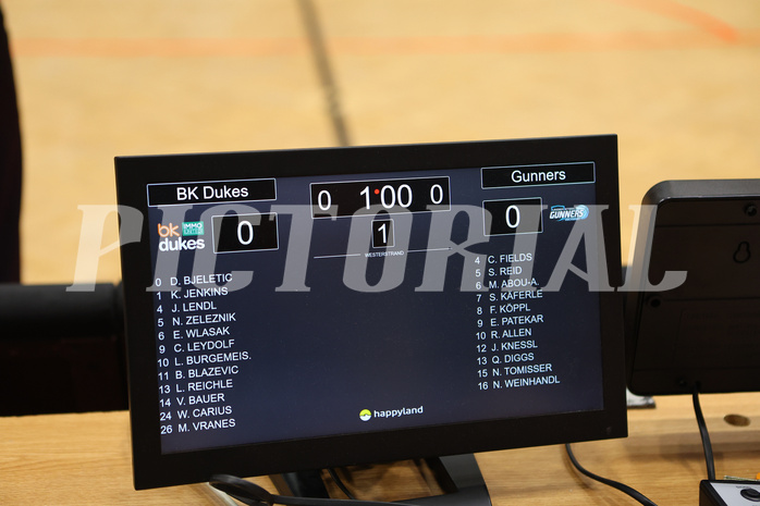 Basketball Superliga 2024/25, 9.Plazierungsrunde Klosterneuburg Dukes vs. Oberwart Gunners


