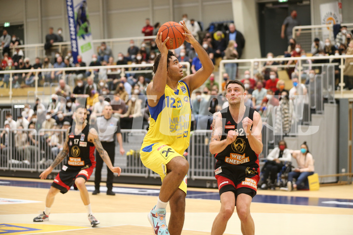 Basketball Superliga 2021/22, Grunddurchgang 11.Runde BC Vienna vs. SKN St.Pölten