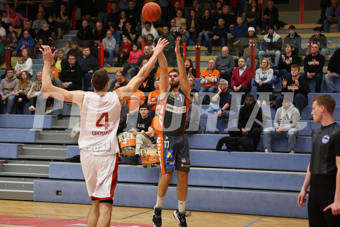Basketball Superliaga 2022/23, Grunddurchgang 16.Runde Traiskirchen Lions vs. Klosterneuburg Dukes