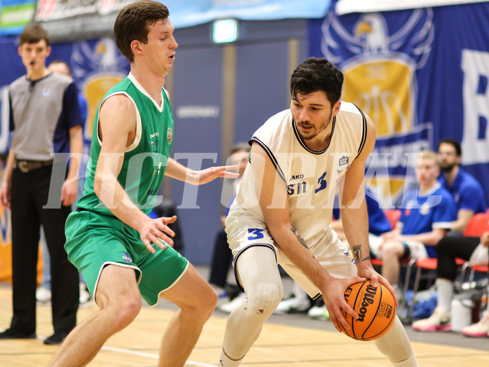 Basketball Zweite Liga 2023/24, Grunddurchgang 18.Runde BBU Salzburg vs. KOS Celovec