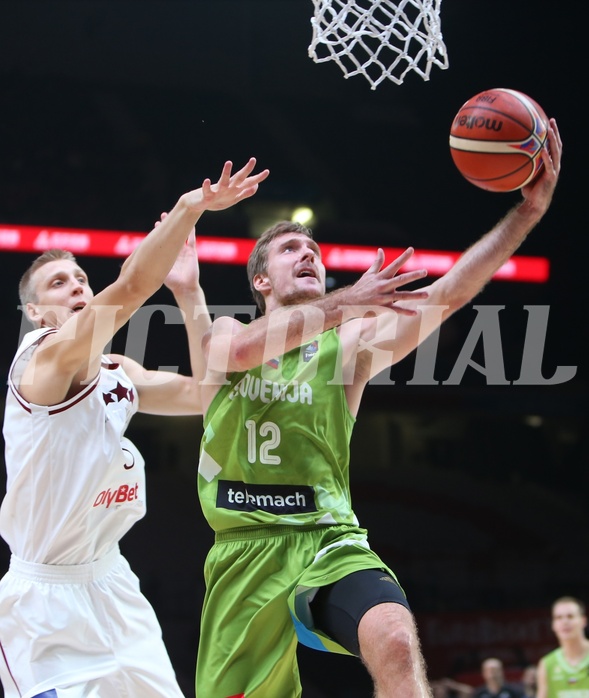 Basketball Eurobasket 2015  Team Latvia vs. Team Slovenia


